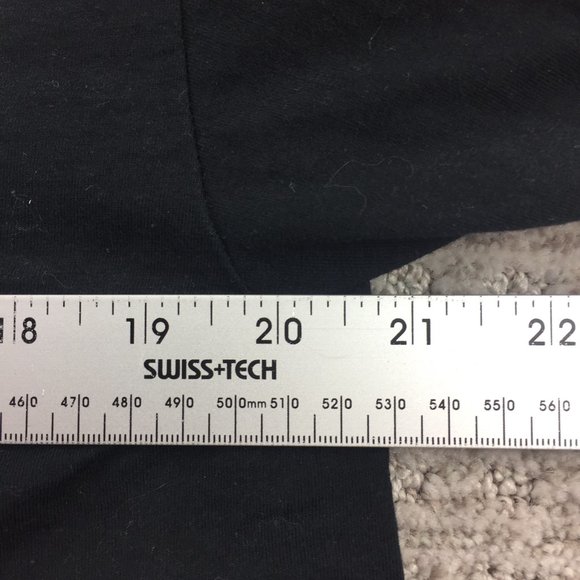 AC/DC Crop Top Shirt Women Large L Black Heavy Metal Band T-Shirt Graphic Print - Picture 6 of 7